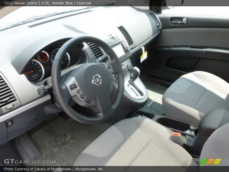 Metallic Blue / Charcoal 2012 Nissan Sentra 2.0 SR