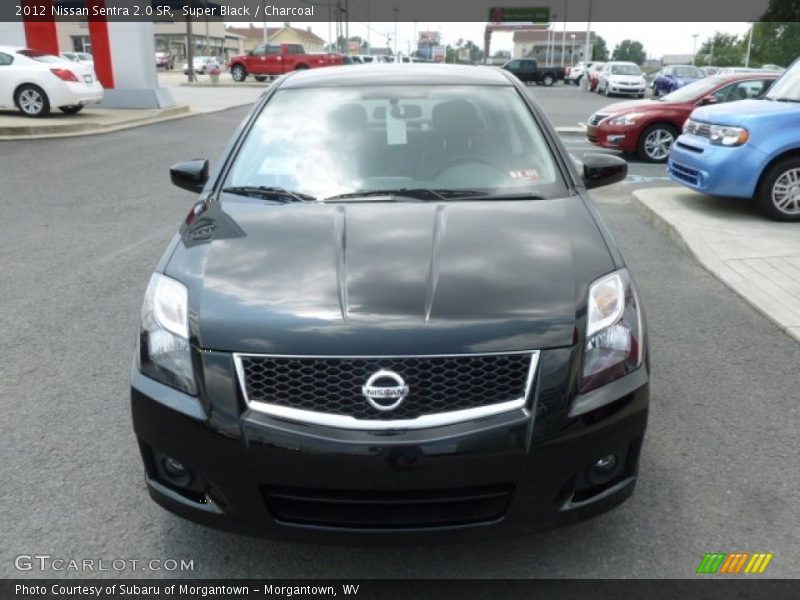 Super Black / Charcoal 2012 Nissan Sentra 2.0 SR
