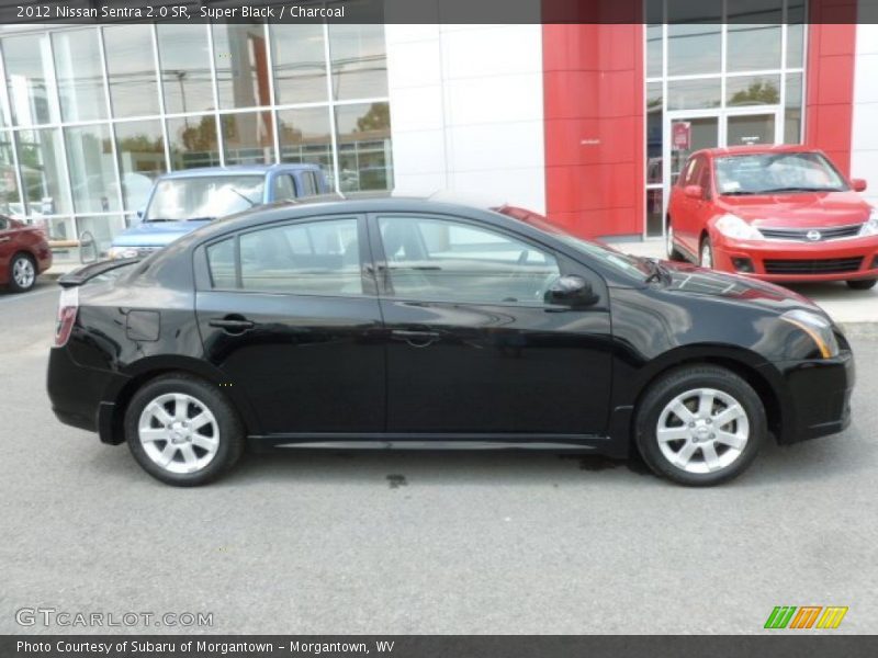 Super Black / Charcoal 2012 Nissan Sentra 2.0 SR