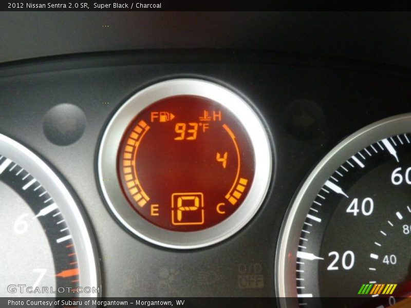 Super Black / Charcoal 2012 Nissan Sentra 2.0 SR