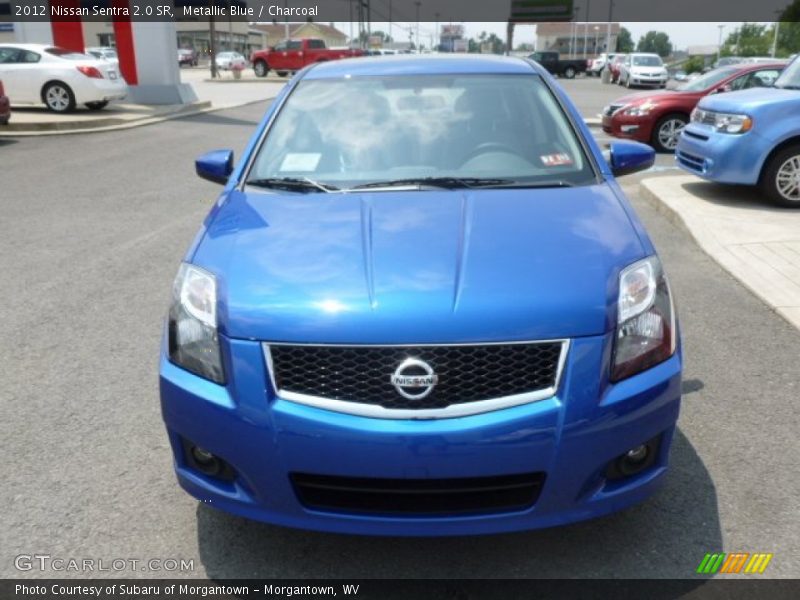 Metallic Blue / Charcoal 2012 Nissan Sentra 2.0 SR