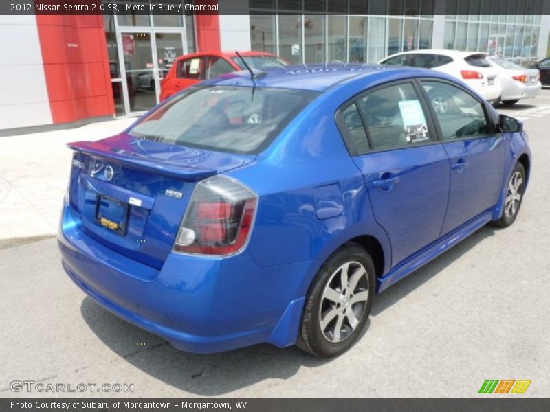 Metallic Blue / Charcoal 2012 Nissan Sentra 2.0 SR