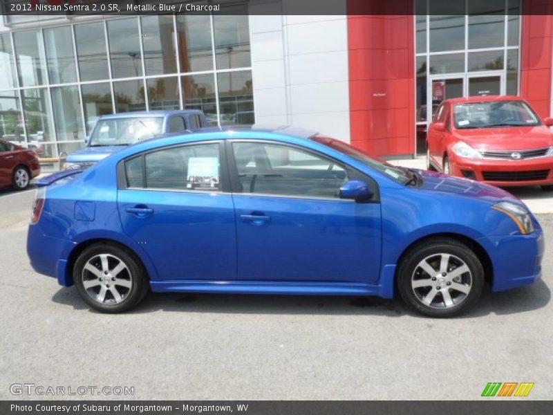 Metallic Blue / Charcoal 2012 Nissan Sentra 2.0 SR