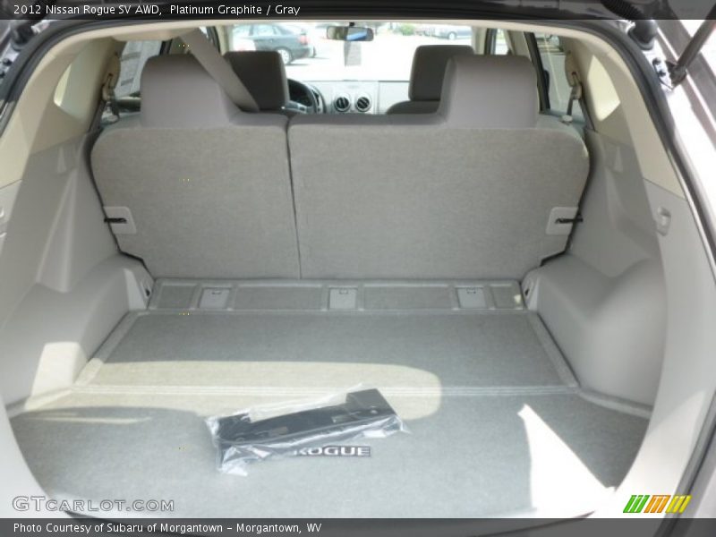 Platinum Graphite / Gray 2012 Nissan Rogue SV AWD
