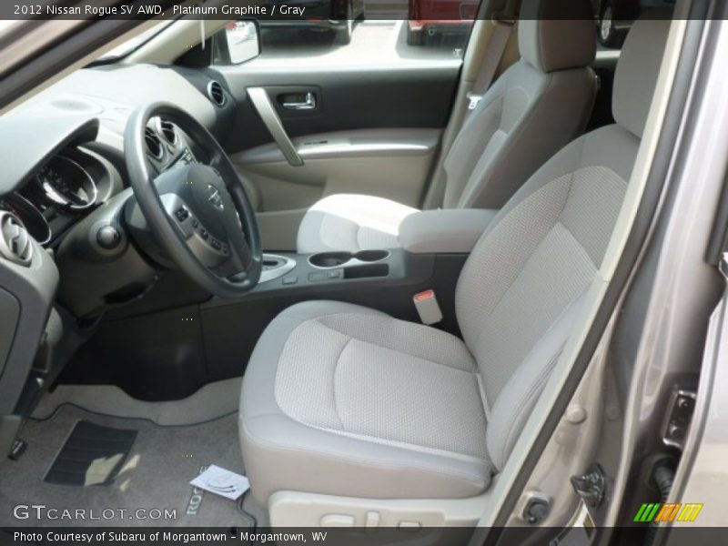 Platinum Graphite / Gray 2012 Nissan Rogue SV AWD