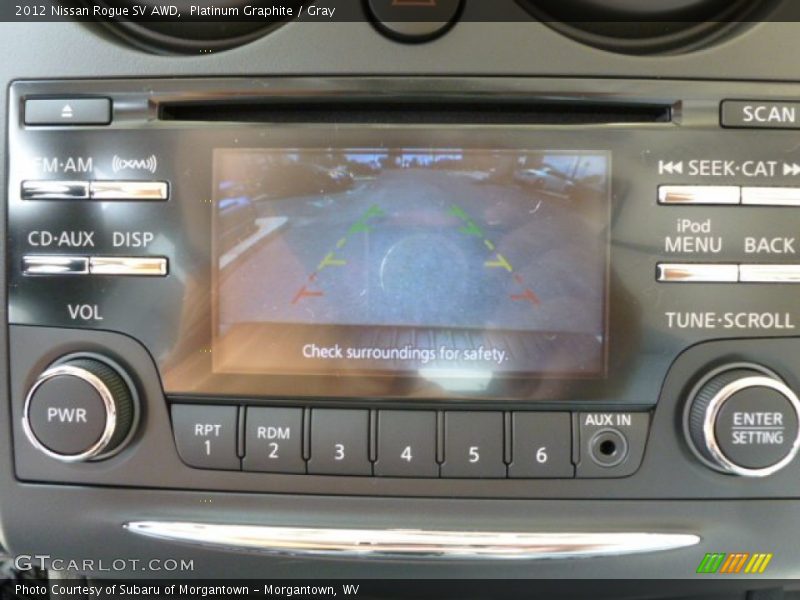 Platinum Graphite / Gray 2012 Nissan Rogue SV AWD