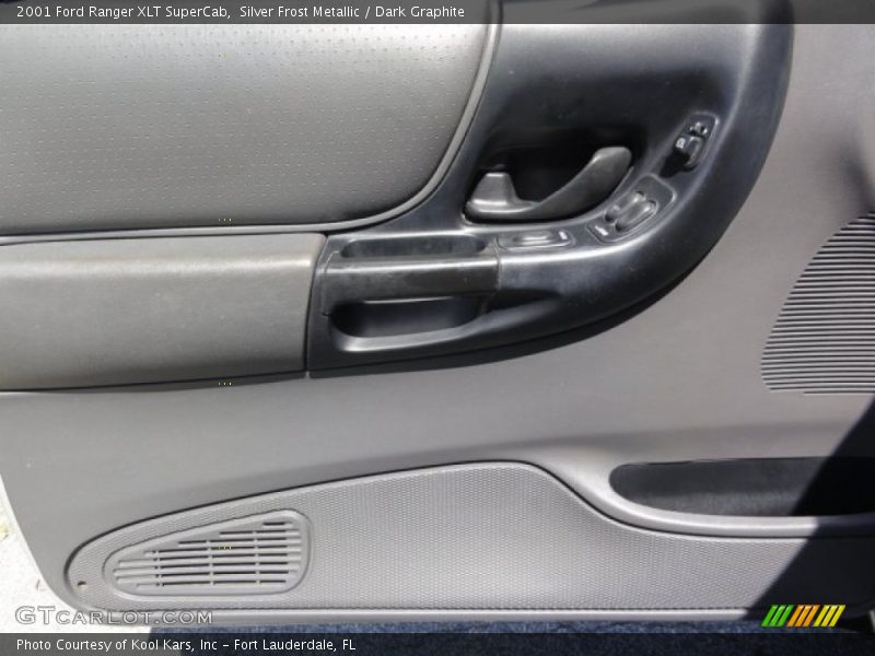 Silver Frost Metallic / Dark Graphite 2001 Ford Ranger XLT SuperCab