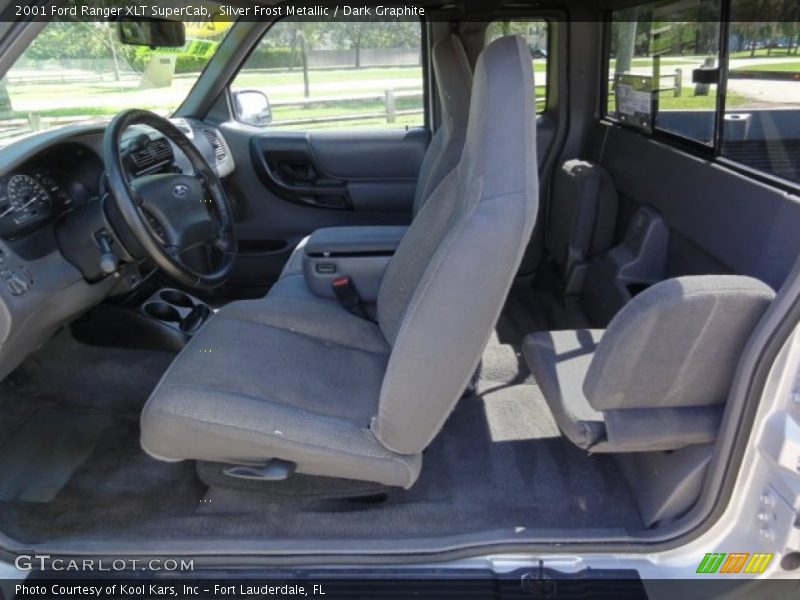 Dark Graphite Interior - 2001 Ranger XLT SuperCab 
