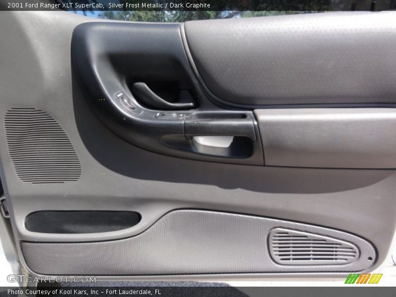 Silver Frost Metallic / Dark Graphite 2001 Ford Ranger XLT SuperCab