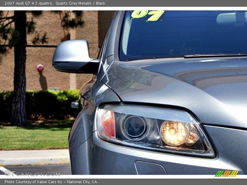 Quartz Grey Metallic / Black 2007 Audi Q7 4.2 quattro