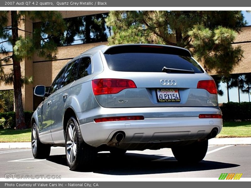 Quartz Grey Metallic / Black 2007 Audi Q7 4.2 quattro