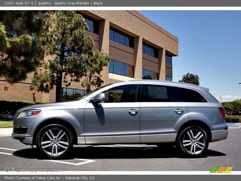 Quartz Grey Metallic / Black 2007 Audi Q7 4.2 quattro