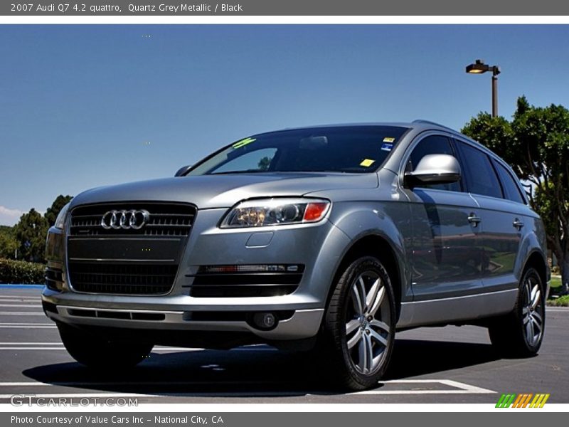 Quartz Grey Metallic / Black 2007 Audi Q7 4.2 quattro