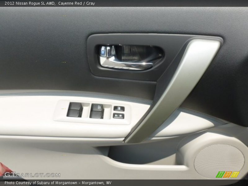 Cayenne Red / Gray 2012 Nissan Rogue SL AWD