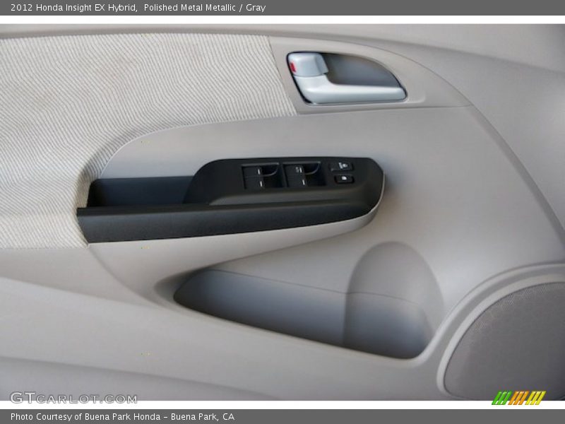 Polished Metal Metallic / Gray 2012 Honda Insight EX Hybrid
