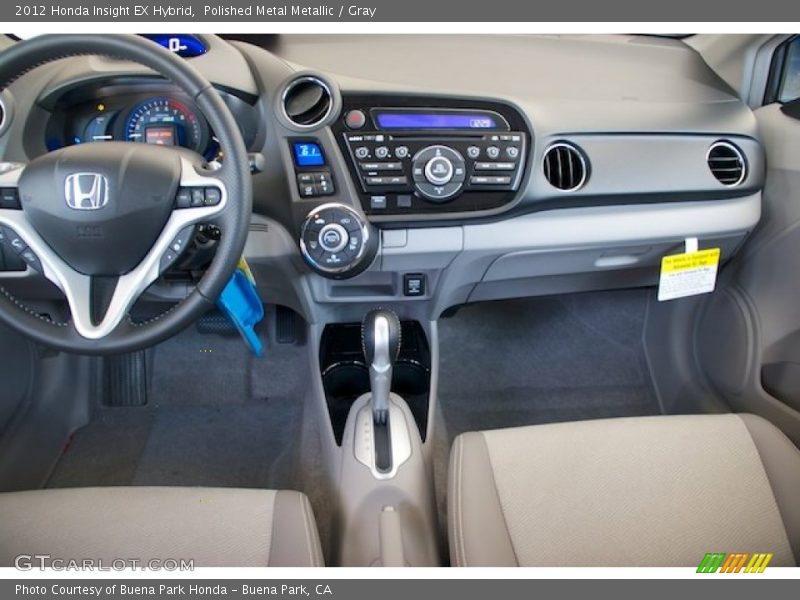 Dashboard of 2012 Insight EX Hybrid