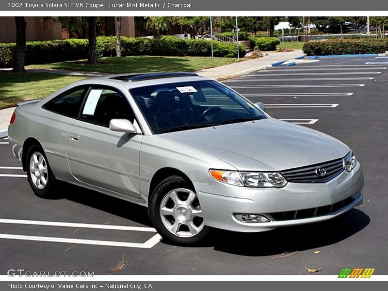 Front 3/4 View of 2002 Solara SLE V6 Coupe