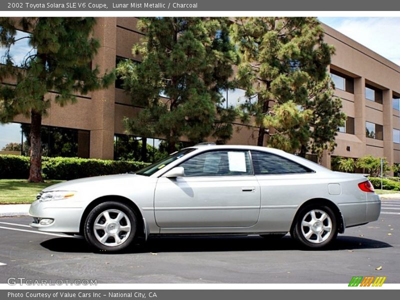 Lunar Mist Metallic / Charcoal 2002 Toyota Solara SLE V6 Coupe