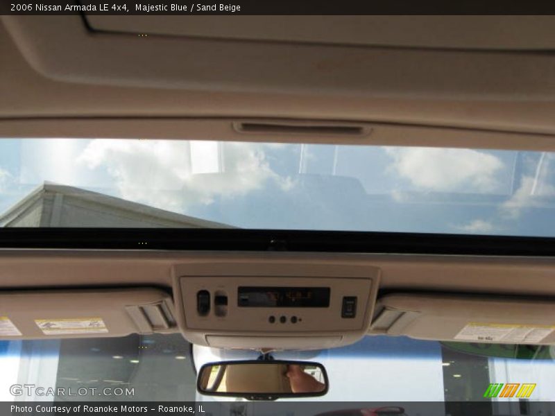 Majestic Blue / Sand Beige 2006 Nissan Armada LE 4x4