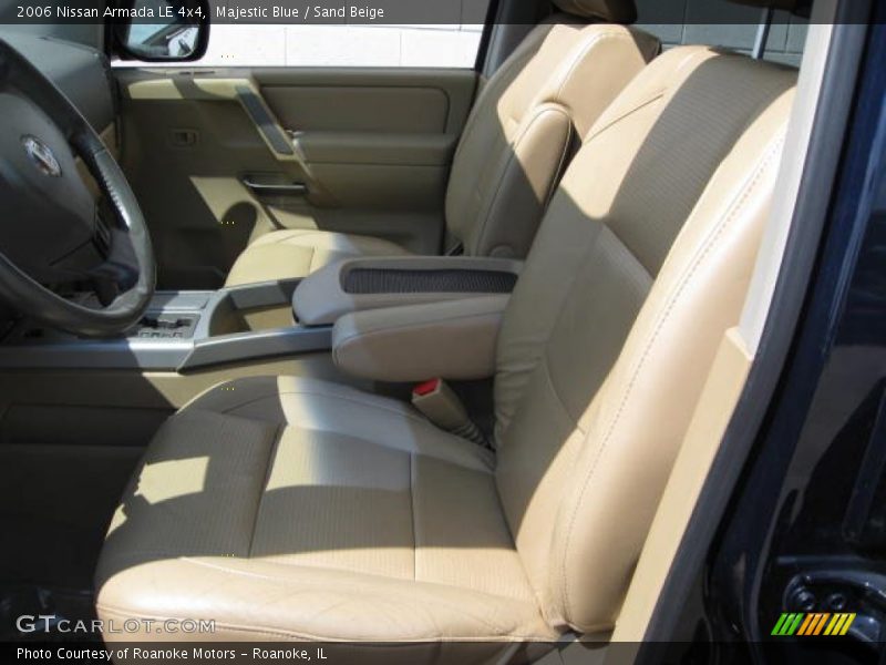 Majestic Blue / Sand Beige 2006 Nissan Armada LE 4x4