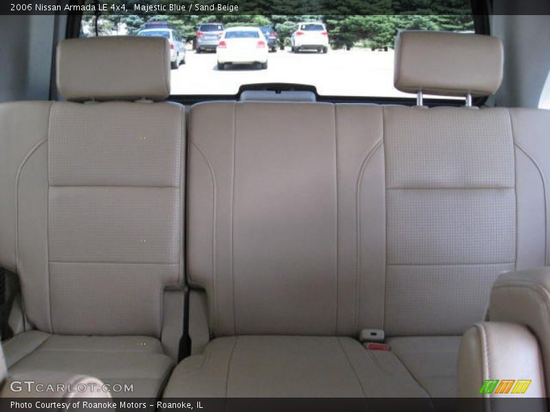 Majestic Blue / Sand Beige 2006 Nissan Armada LE 4x4