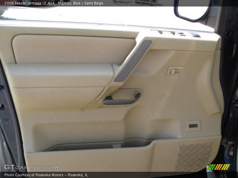 Majestic Blue / Sand Beige 2006 Nissan Armada LE 4x4
