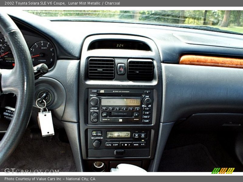 Lunar Mist Metallic / Charcoal 2002 Toyota Solara SLE V6 Coupe