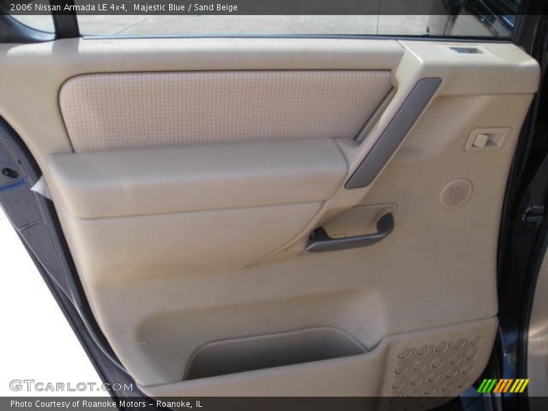 Majestic Blue / Sand Beige 2006 Nissan Armada LE 4x4