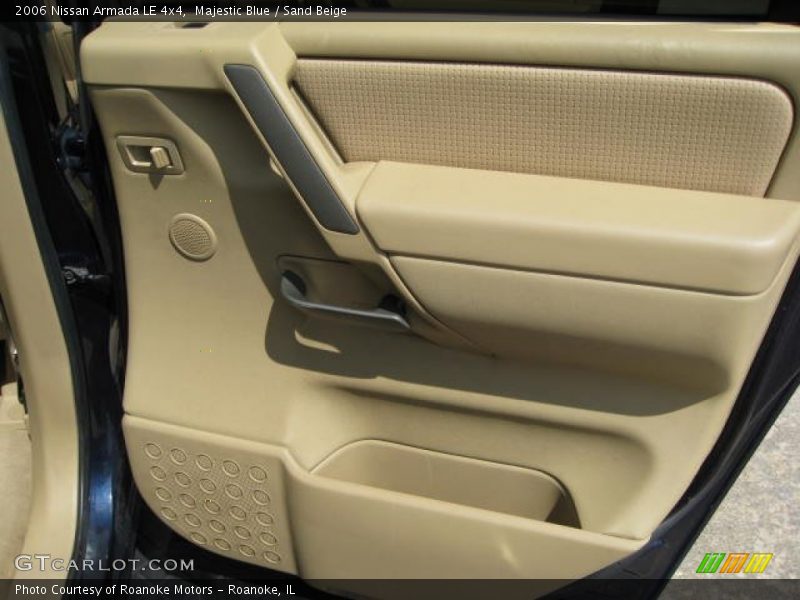 Majestic Blue / Sand Beige 2006 Nissan Armada LE 4x4