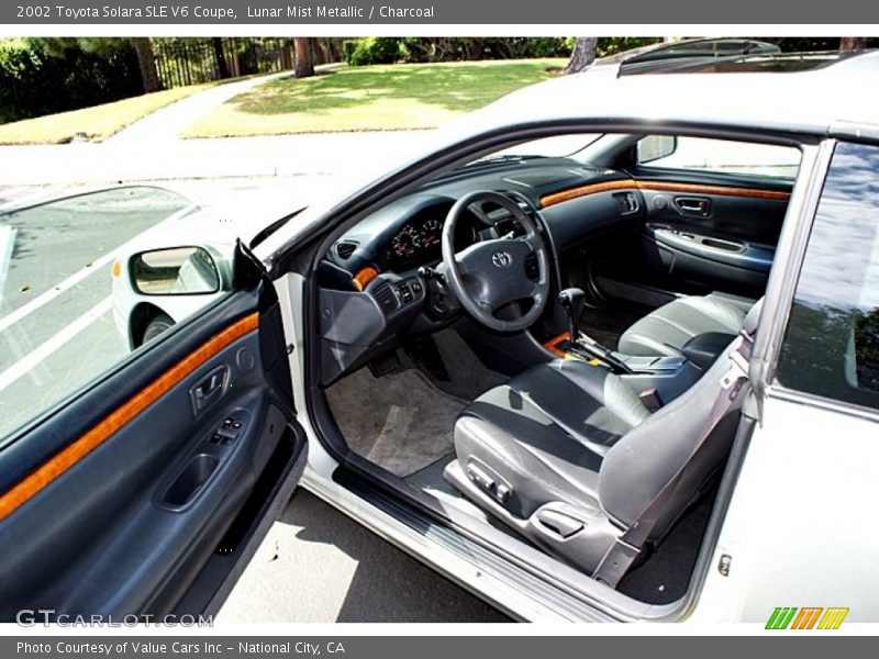  2002 Solara SLE V6 Coupe Charcoal Interior