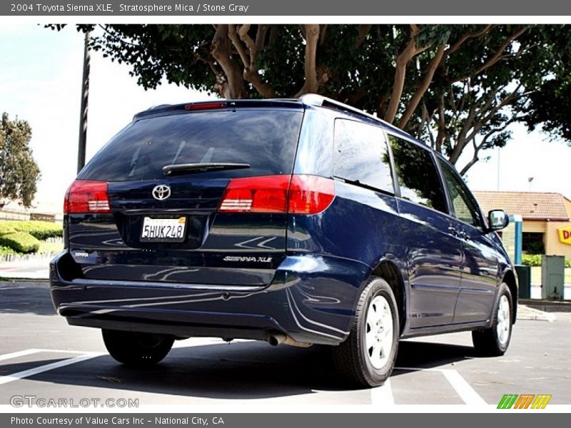 Stratosphere Mica / Stone Gray 2004 Toyota Sienna XLE