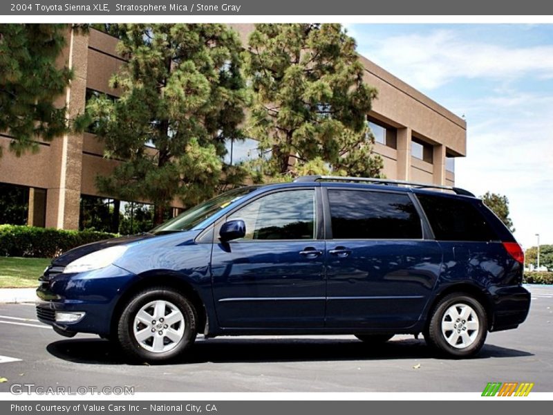 Stratosphere Mica / Stone Gray 2004 Toyota Sienna XLE