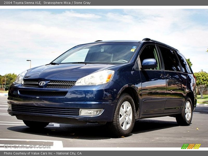 Stratosphere Mica / Stone Gray 2004 Toyota Sienna XLE