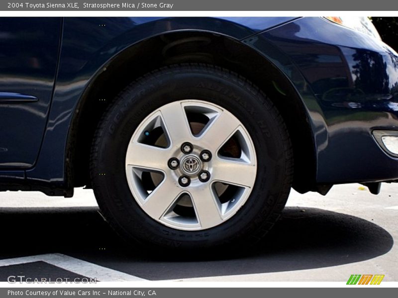 Stratosphere Mica / Stone Gray 2004 Toyota Sienna XLE