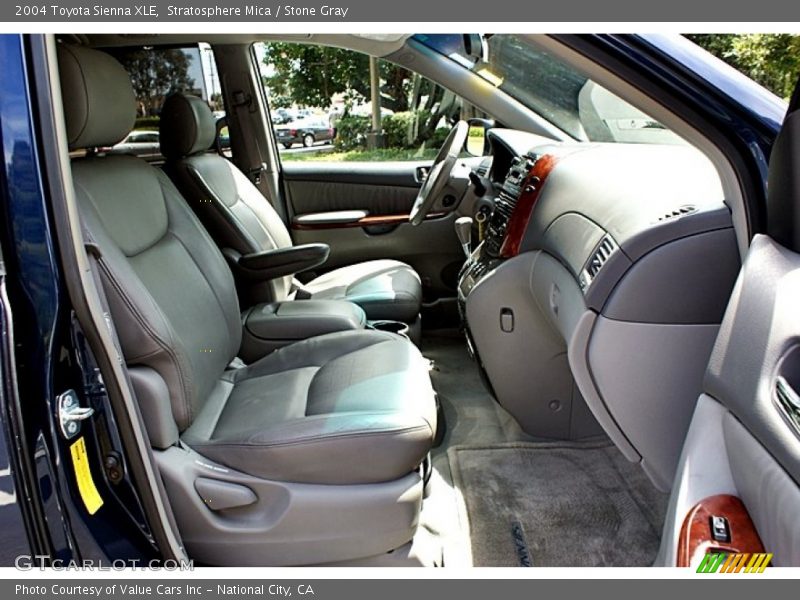 Stratosphere Mica / Stone Gray 2004 Toyota Sienna XLE