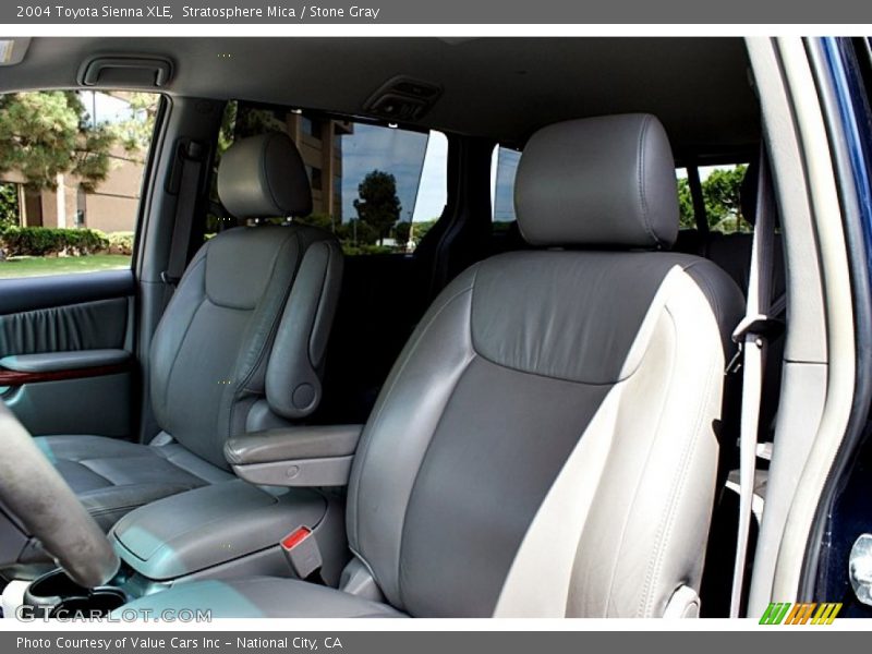 Stratosphere Mica / Stone Gray 2004 Toyota Sienna XLE