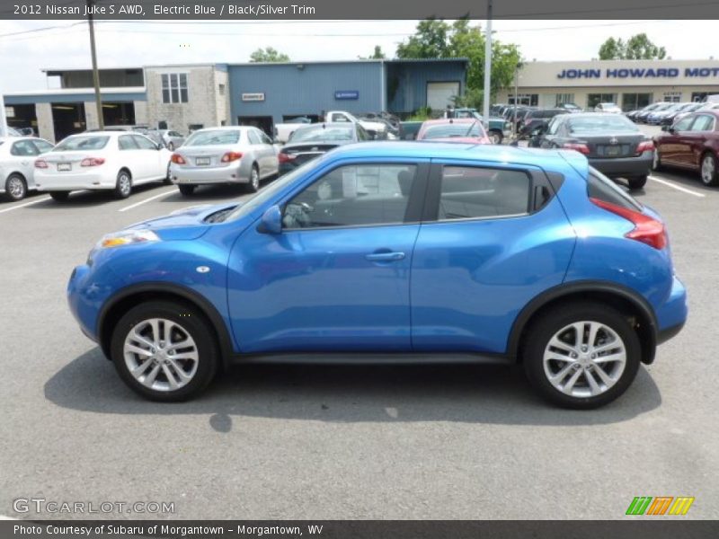 Electric Blue / Black/Silver Trim 2012 Nissan Juke S AWD