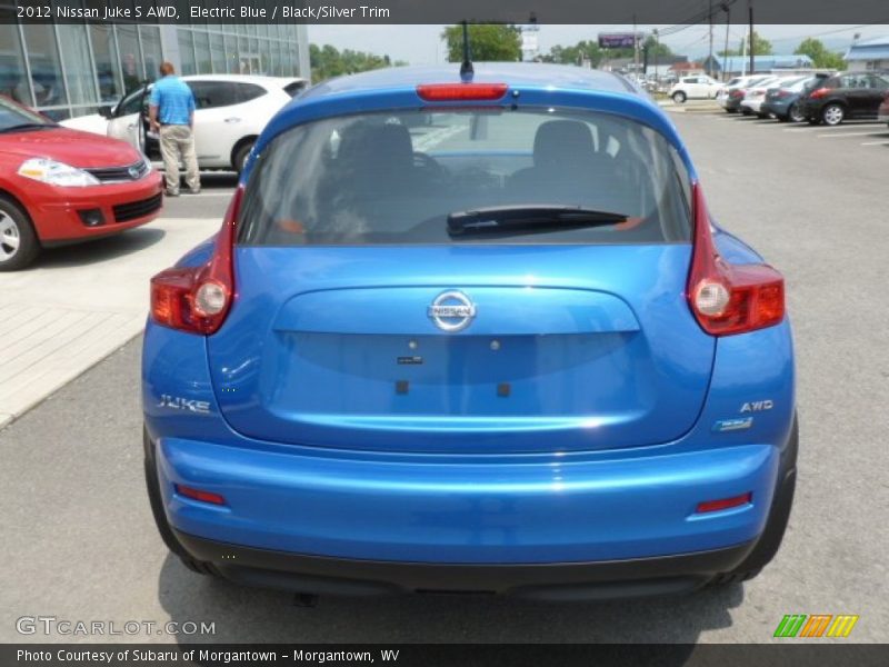 Electric Blue / Black/Silver Trim 2012 Nissan Juke S AWD