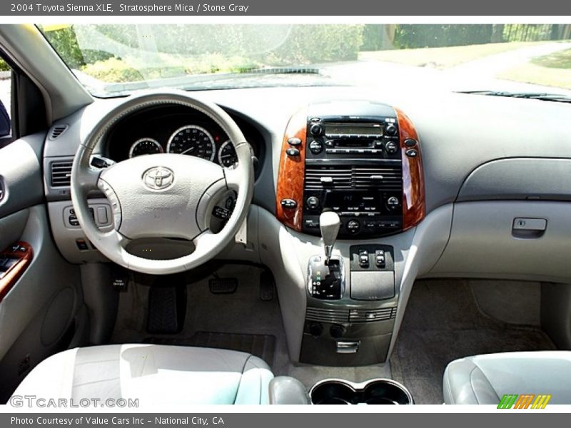 Stratosphere Mica / Stone Gray 2004 Toyota Sienna XLE