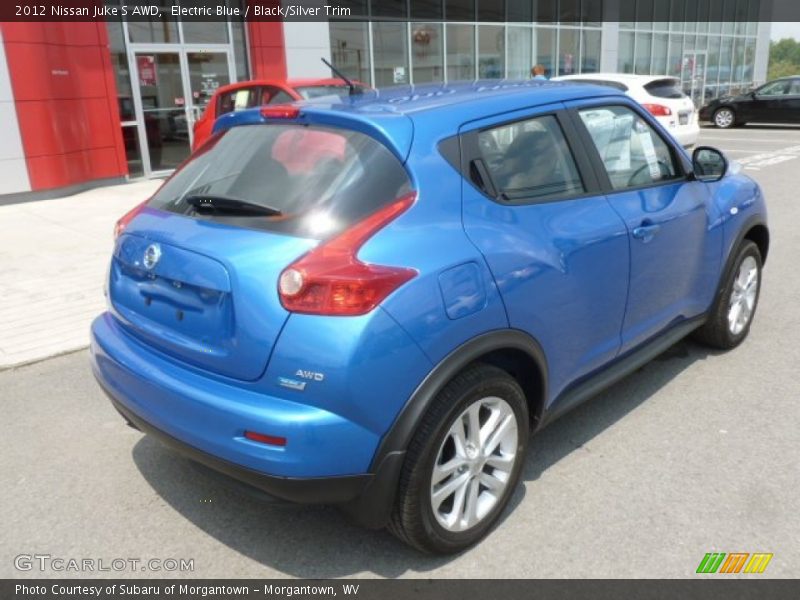 Electric Blue / Black/Silver Trim 2012 Nissan Juke S AWD