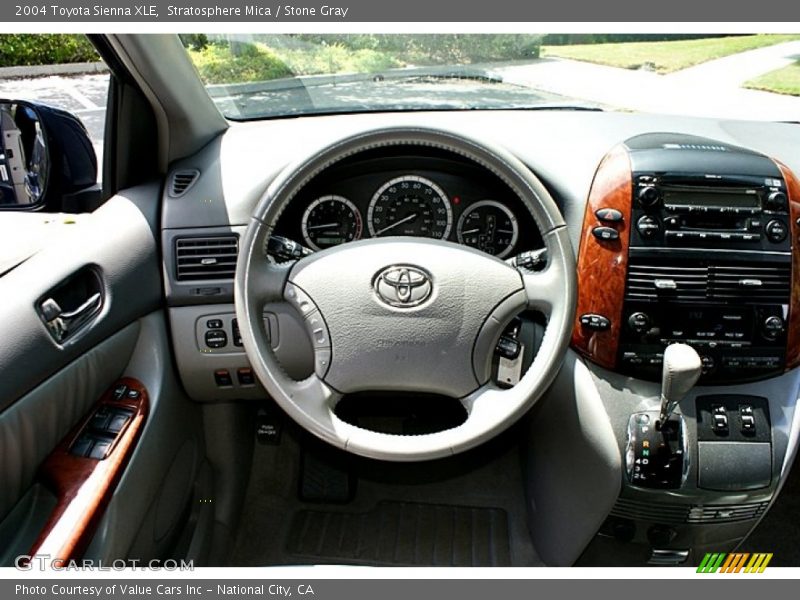 Stratosphere Mica / Stone Gray 2004 Toyota Sienna XLE