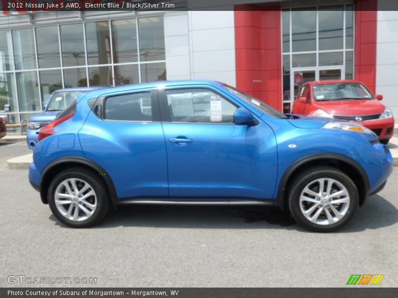Electric Blue / Black/Silver Trim 2012 Nissan Juke S AWD