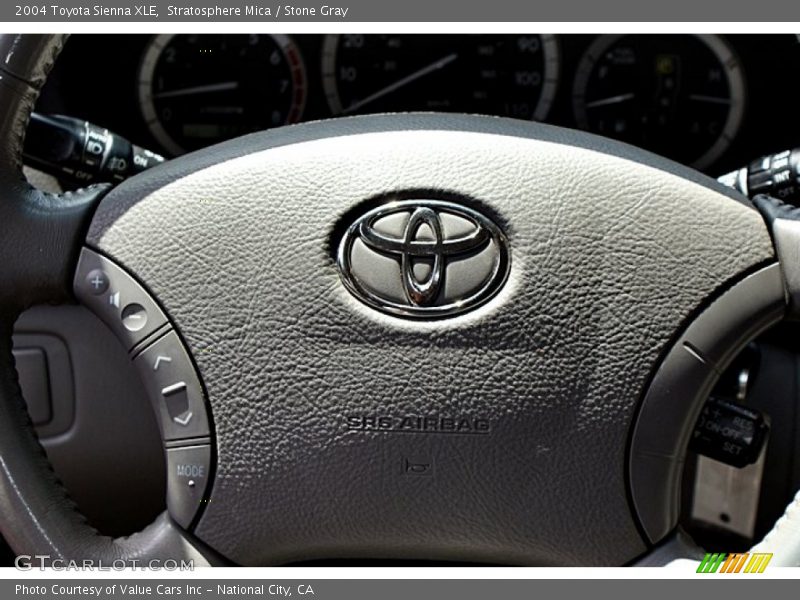Stratosphere Mica / Stone Gray 2004 Toyota Sienna XLE
