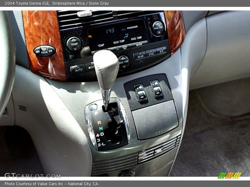 Stratosphere Mica / Stone Gray 2004 Toyota Sienna XLE