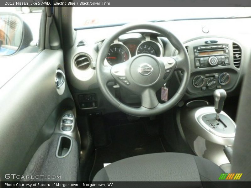 Electric Blue / Black/Silver Trim 2012 Nissan Juke S AWD