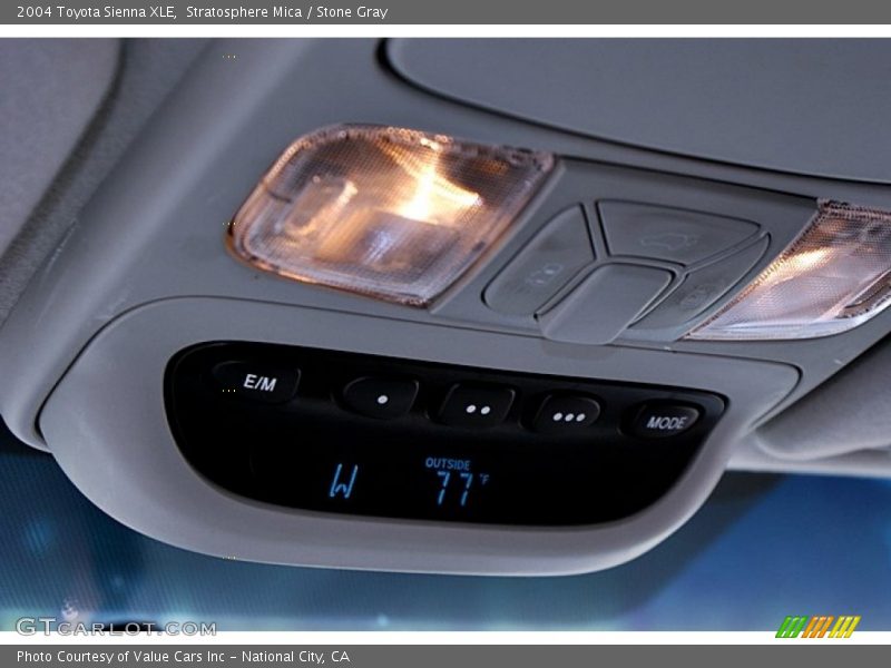 Stratosphere Mica / Stone Gray 2004 Toyota Sienna XLE