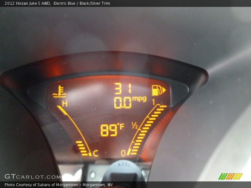 Electric Blue / Black/Silver Trim 2012 Nissan Juke S AWD