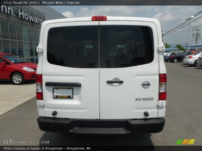 Blizzard White / Charcoal 2012 Nissan NV 1500 S