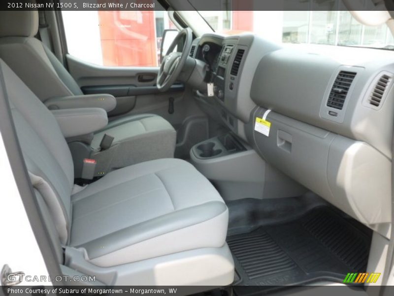 Blizzard White / Charcoal 2012 Nissan NV 1500 S