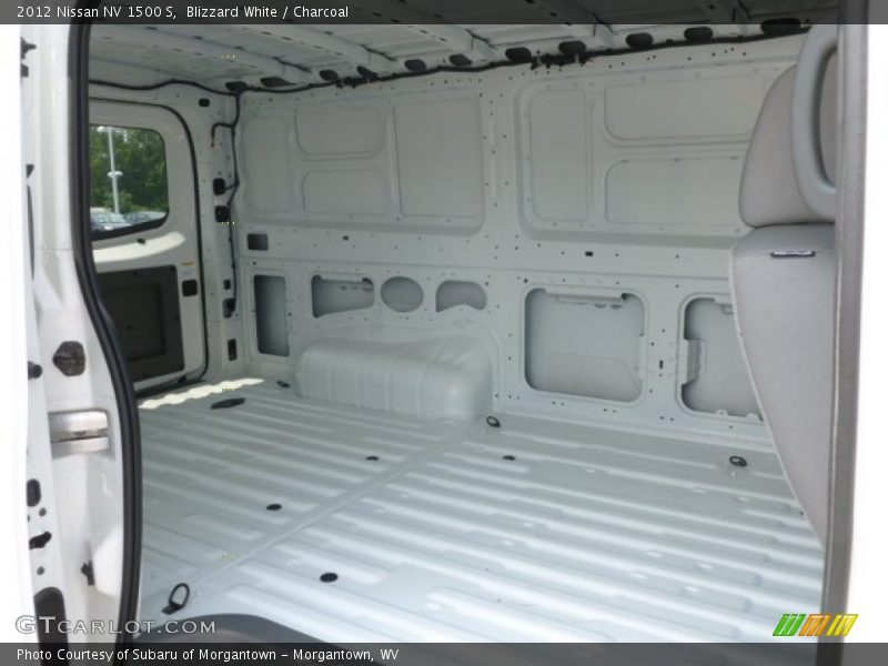 Blizzard White / Charcoal 2012 Nissan NV 1500 S